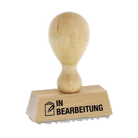 Lagertext Holzstempel In Bearbeitung Stempel Fabrik At