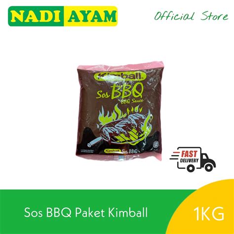 Sos BBQ Kimball 1KG Shopee Malaysia