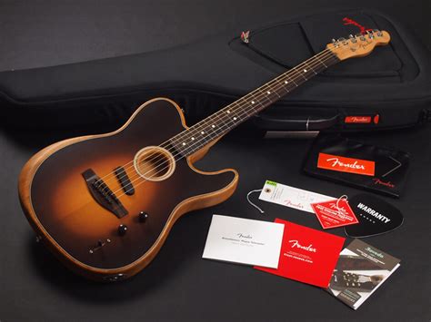 Fender Acoustasonic Player Telecaster Rosewood Fingerboard Shadow Burst 税込販売価格 ¥ 168300 新品