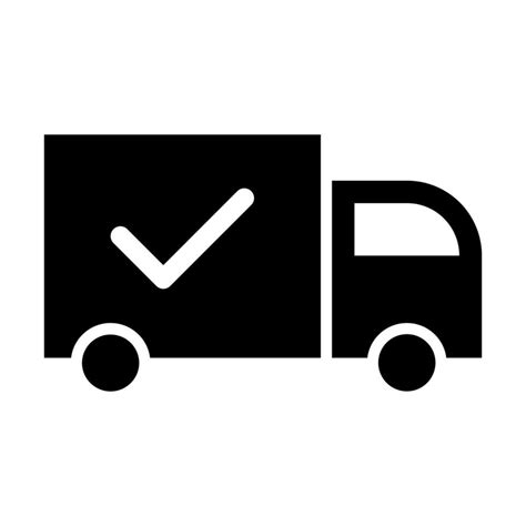 shipped icon design  vector art  vecteezy