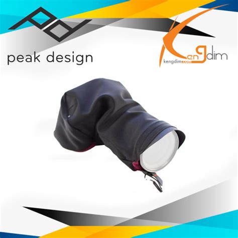 Peak Design Shell Medium Form Fitting Rain And Dust Cover Black Lazada