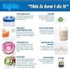 Kefirko Kefir Fermenter Starter Kit Easily Make Milk And Water Kefir