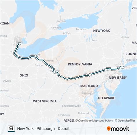 Ruta Greyhound Us Horarios Paradas Y Mapas Detroit Bus Station