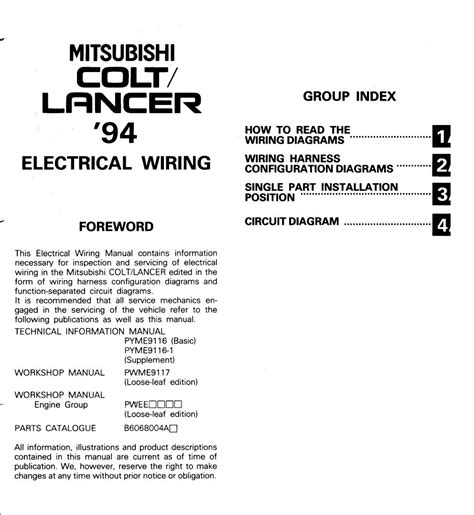 Mitsubishi Lancer Electrical Wiring Diagram K Wallpapers Review