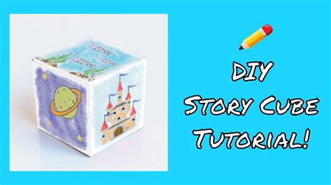 Make Your Own Story Cubes Diy Story Cube Tutorial 🎲 Youtube