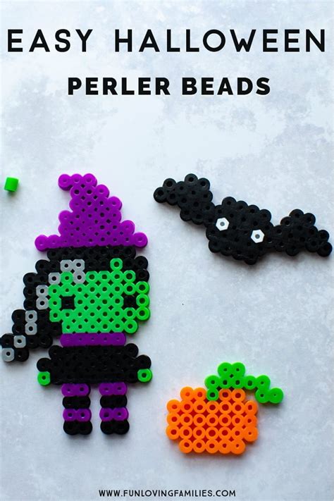 50 Best Halloween Perler Bead Patterns Ideas And Crafts Fun Loving Families