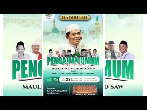 LIVE KH ANWAR ZAHID NGAJI BARENG DI DESA LEMBAH KECAMATAN DOLOPO