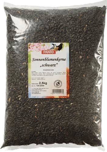 PANTO Sonnenblumenkerne Schwarz 2 5 Kg Amazon De Garten