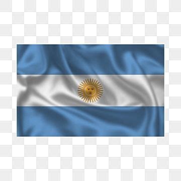 The Flag Of Argentina Is Waving In The Wind With Blue And White