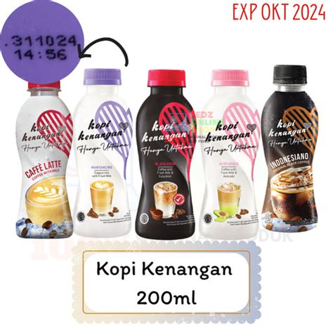 Jual Kopi Kenangan Botol 200ml Black Aren Jakarta Barat