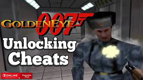 Unlocking Cheats In Goldeneye Nintendo Switch Youtube