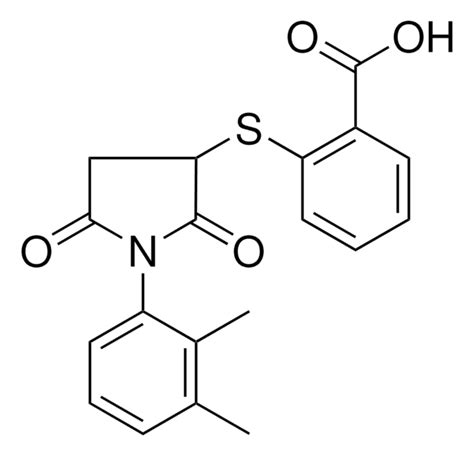 Dimethyl Phenyl Dioxo Pyrrolidin Ylsulfanyl Benzoic