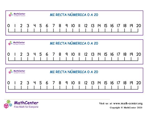 Primer Grado Hojas De Aprendizaje N Meros Del Al Math Center