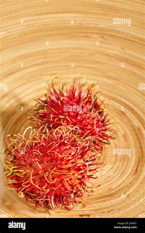 Rambutan Nephelium Lappaceum A Tropical Fruit Stock Photo Alamy