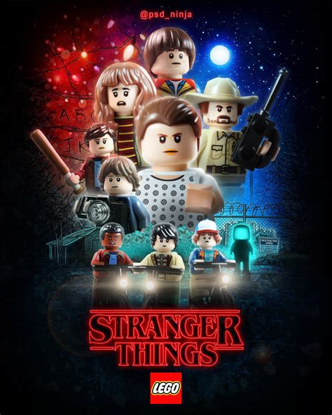 [OC] I remade the Stranger Things season 1 poster into LEGO! : r ...