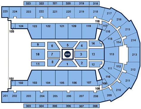 Seating Charts Boardwalk Hall