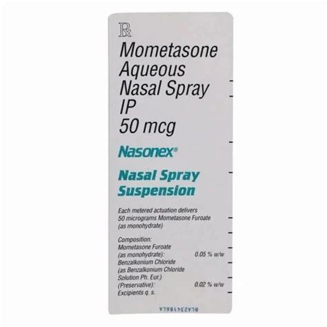 Nasonex Nasal Spray 140 Sprays At Rs 572 Piece In Nagpur ID