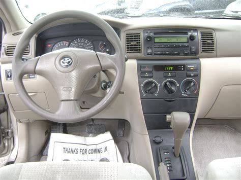 2005 Toyota Corolla Interior