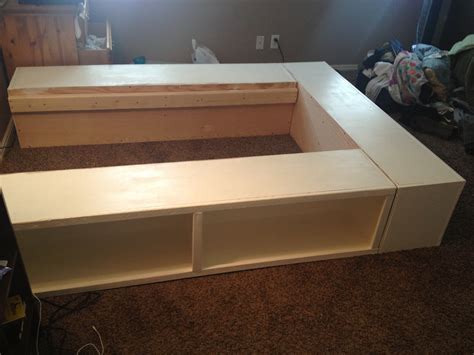 DIY Storage Bed