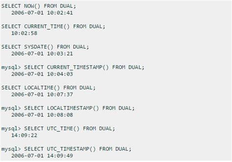 How To Check Current Time In Mysql Printable Forms Free Online