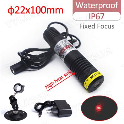 Waterproof Glass Dot D X Mm Nm Red Laser Mw Mw Mw Mw