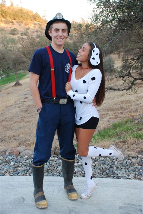 Firefighter And Dalmatian Costume