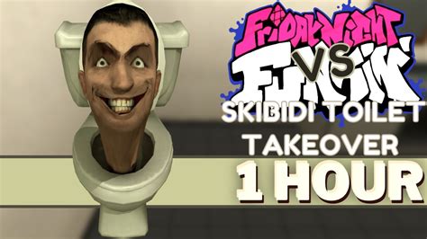 PORCELAIN FNF 1 HOUR SONG Perfect Loop VS Skibidi Toilet I Skibidi