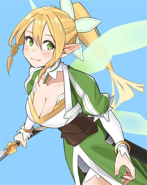 Leafa By Lewdrawings On Deviantart