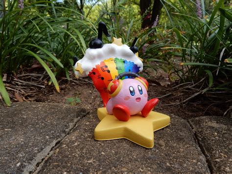 Creative Wilds Design — Finished my Kirby figurine and I think he looks...