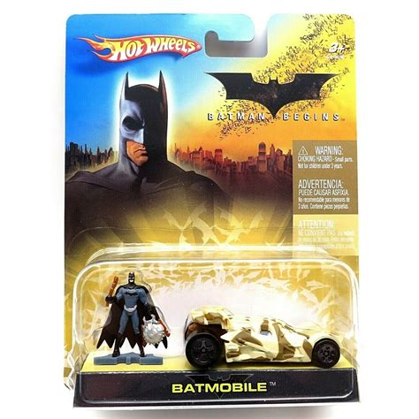 Hot wheels batmóvel camuflado E batman veículo do filme batman begins escala em