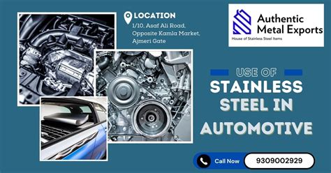 The Role Of Stainless Steel In The Automotive Industry