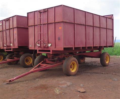 Peerless Mfg 12 Ton Hydraulic Wagon Peanut Wagon