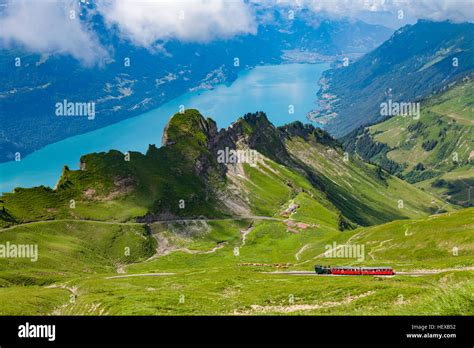 Trainieren Sie Reisen Durch Berge Brienzer Rothorn Berner Oberland