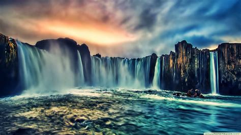 Live Waterfalls In Hd Wallpapers Wallpapersafari