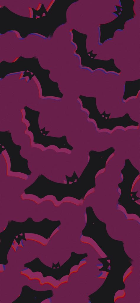 Halloween Bat Wallpaper Aesthetic Wallpaper for... by milkman25