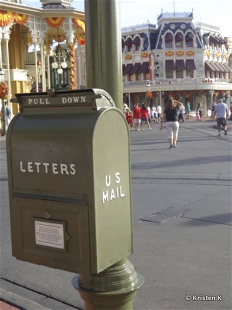 Sending Letters Home From Walt Disney World