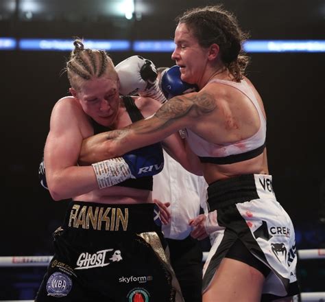 Photos: Terri Harper Boxes Past Hannah Rankin To Win WBA, IBO Titles ...