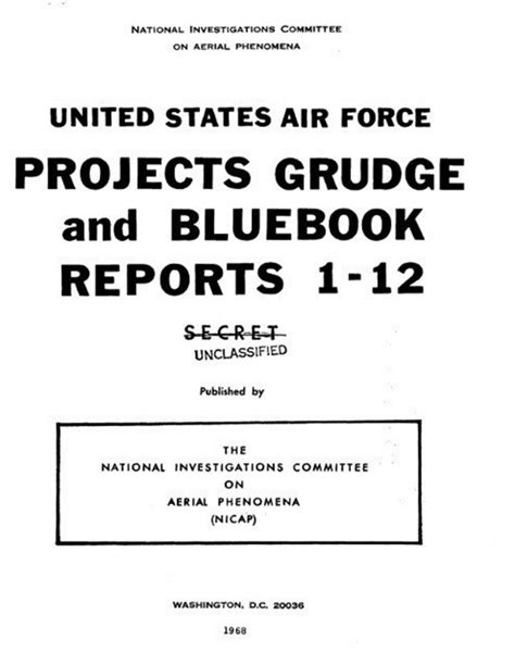 Project Blue Book Part 1 Ufo Reports Office Of Special Investigations Display