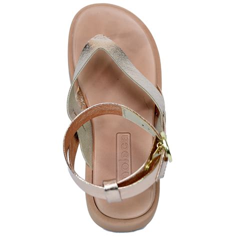 Rasteira Moleca Flatform Metalizada Feminina Nude Compre Agora Cabana Magazine