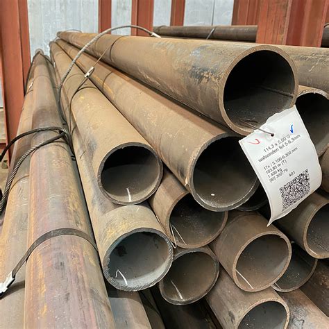 Longitudinally welded steel pipes Ø 114 3 x 5 mm Solines