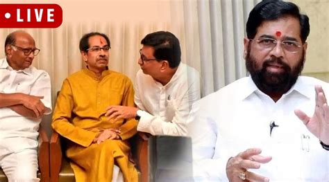 Maharashtra Political Crisis Live Updates Eknath Shinde Plans To