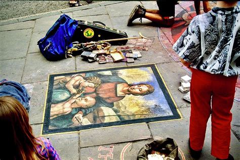 York Street Pavement Art Photograph by Gordon James - Fine Art America