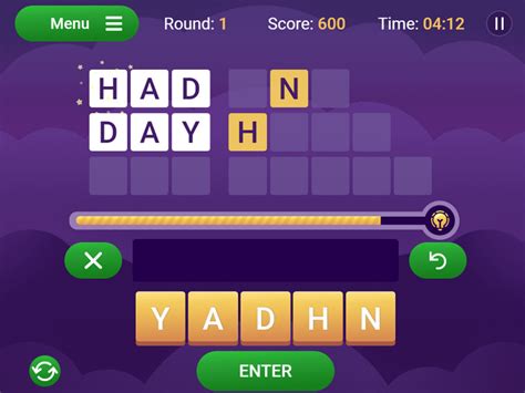 Word Scramble | Scramble words, Words, Word puzzle games