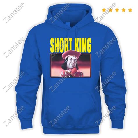 Shirtsthtgohard Shrek Lord Farquaad Short King T Shirt Zanatee