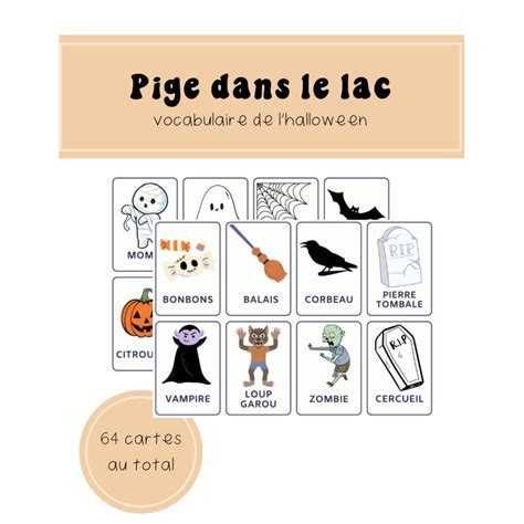 Jeu Pige Dans Le Lac Halloween