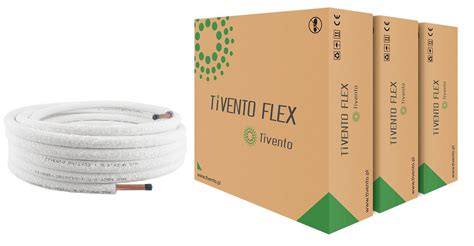 Rura Miedziana w otulinie 1 2 krąg 25 m Tivento Flex Hurton pl