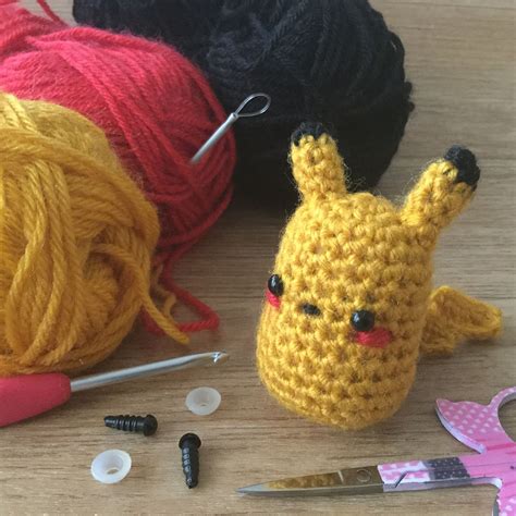 Amigurumi Pikachu For Crochetgo Pokemongo