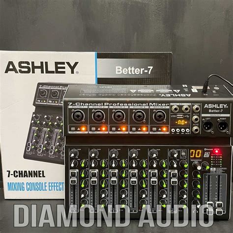 Jual Mixer Audio Ashley Better Usb Bluetooth Original Mixing Channel