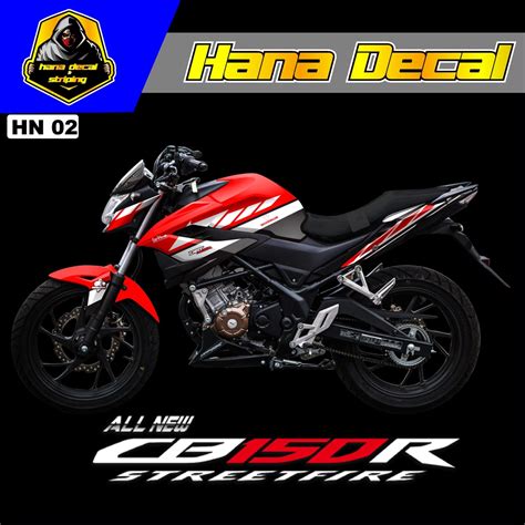 Jual STIKER Decal CB 150R Streetfire Fullbody Dekal Stiker Variasi