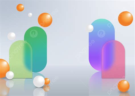 Gradient Background With Glassmorphism Style And Geometric Glassmorphism Glass Effect Glass